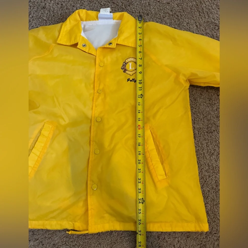 Vintage Hartwell Sports Yellow Lions International Ensenada Jacket size Medium